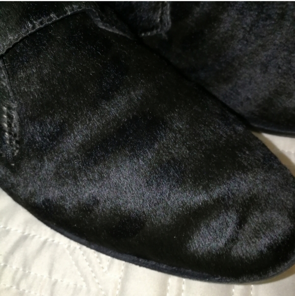 ALEXANDER WANG Black Pony Hair Derby Shoes Size 6/7 - Picture 4 of 8